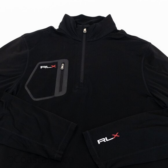 RLX Ralph Lauren Golf Performance Jersey Long Sleeve M Luxury Aronimink Club - Picture 7 of 13